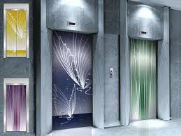  تزینات درب آسانسور