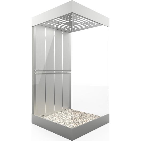  کابین شیشه ای با سنگ گرانیت