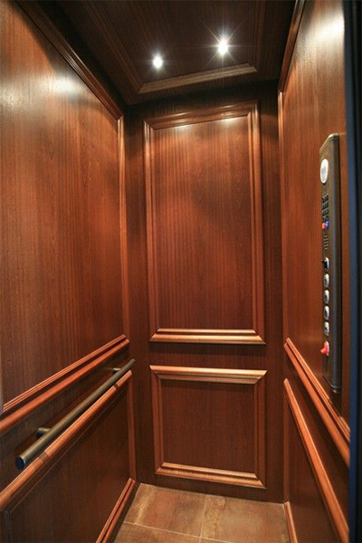 کابین تمام چوب لوکس