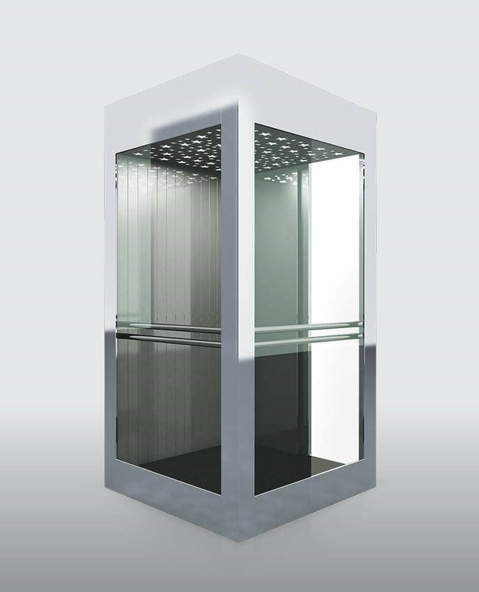  کابین شیشه ای