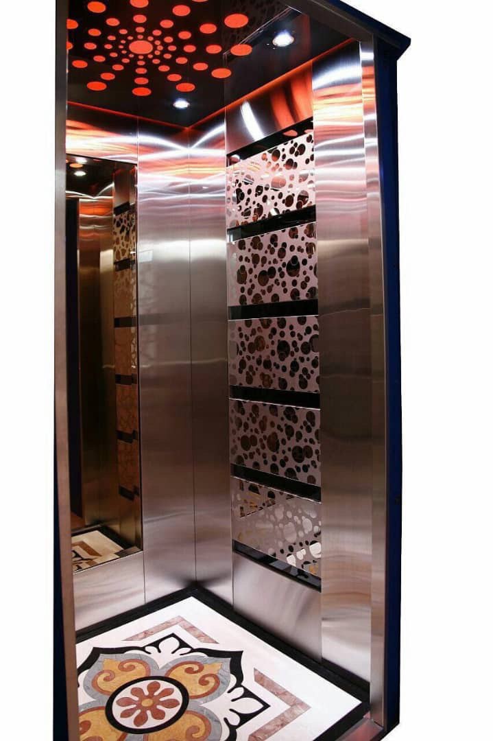 کابین طرح دار طرح دار استیل